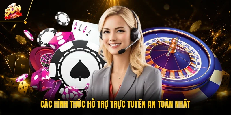 Liên Hệ - Giải Pháp Hỗ Trợ Người Chơi Nhanh Chóng, Hiệu Quả 2 Sunwin Các hình thức hỗ trợ trực tuyến an toàn nhất
