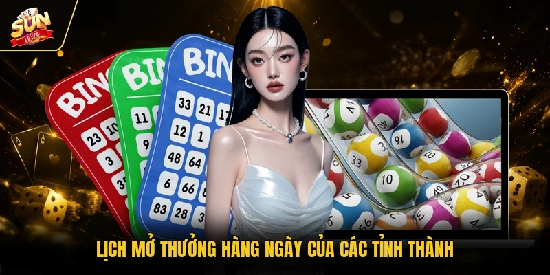 Xổ Số 3 Miền - Kết Quả Chính Xác Tra Cứu Nhanh Chóng Tiện Lợi 3 Sunwin Lịch mở thưởng hàng ngày của các tỉnh thành
