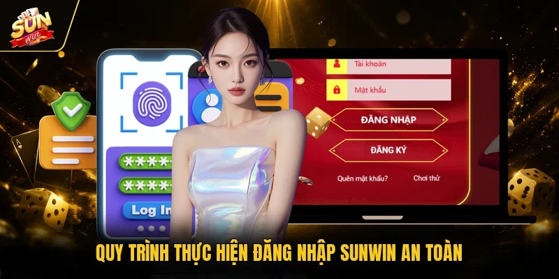 Quy trình thực hiện đăng nhập sunwin an toàn